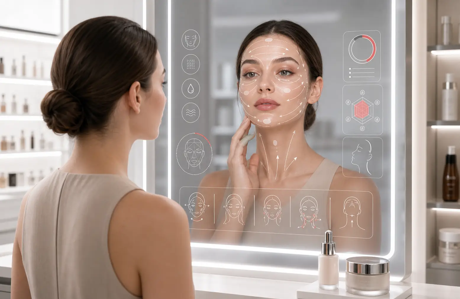 AR facial care