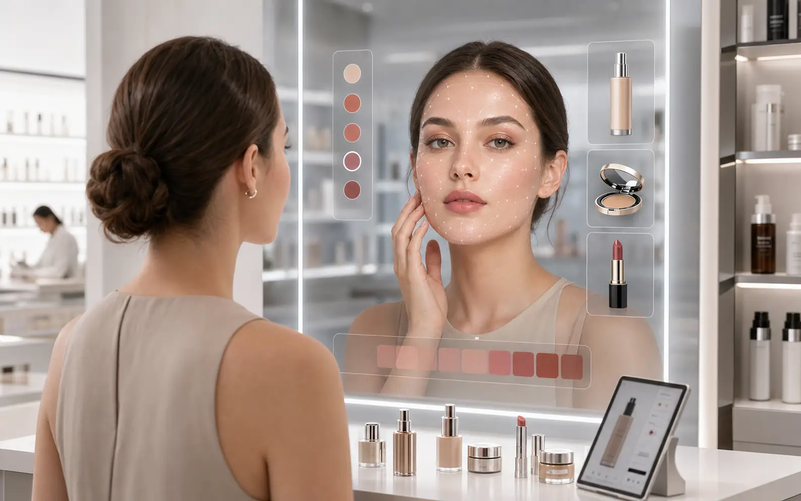 AR smart mirror
